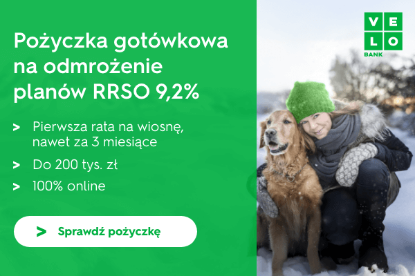 POŻYCZKA GOTÓWKOWA - VeloBank. Pobierz obrazek.