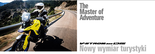The Master of Adventure V-STROM 800 DE Nowy wymiar turystyki