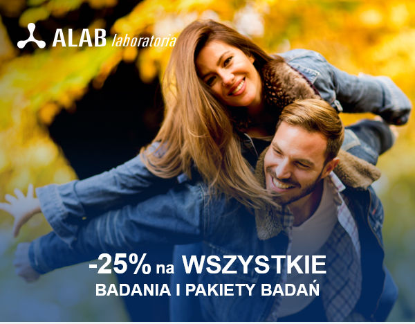 -25% na wszystkie badania i pakiety badań